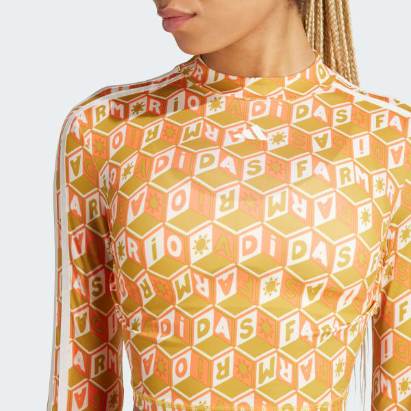 トップス adidas originals farm adidas X FARM Graphic Tee - Beige | Free Shipping with