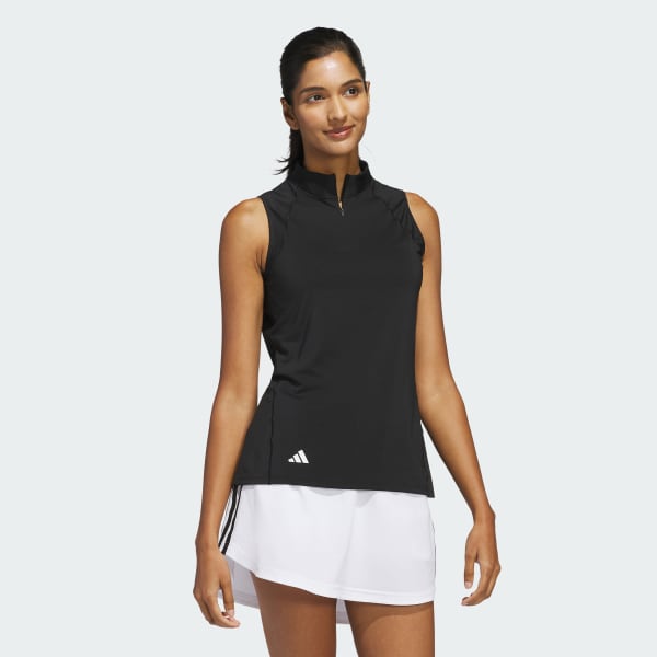 Black Ultimate365 Zip Mock