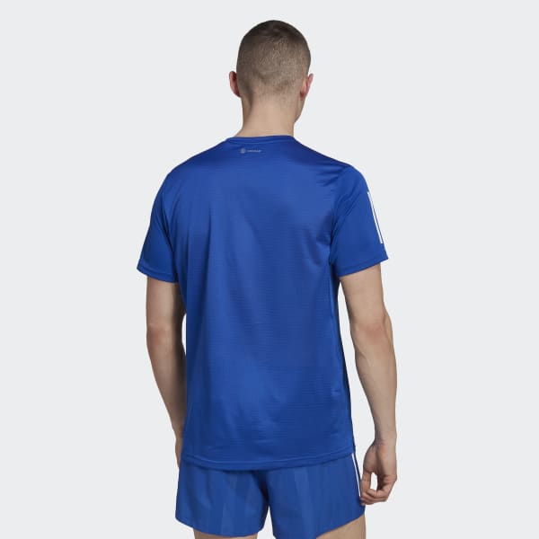 Azul Camiseta Own the Run AEROREADY Graphics In-Line Running VC650