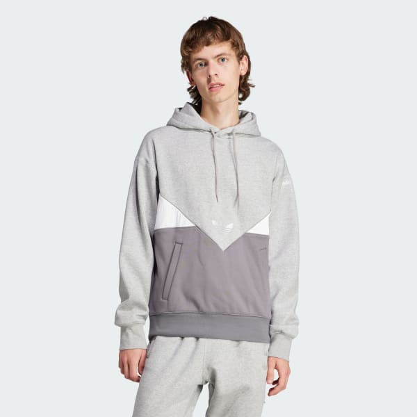 Sudadera con capucha Adicolor Seasonal Reflective Gris adidas