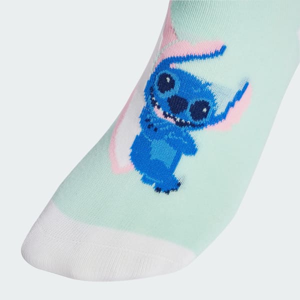 White ADIDAS DISNEY LILO & STITCH SOCKS