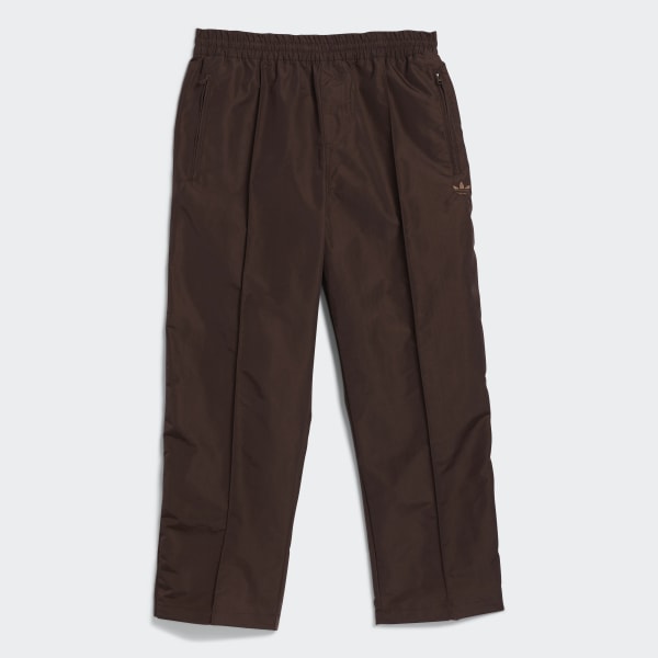 Brown Pintuck Pants (Gender Neutral) SV197