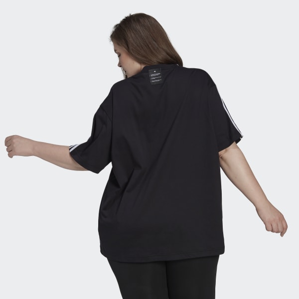 Preto T-shirt (Plus Size)