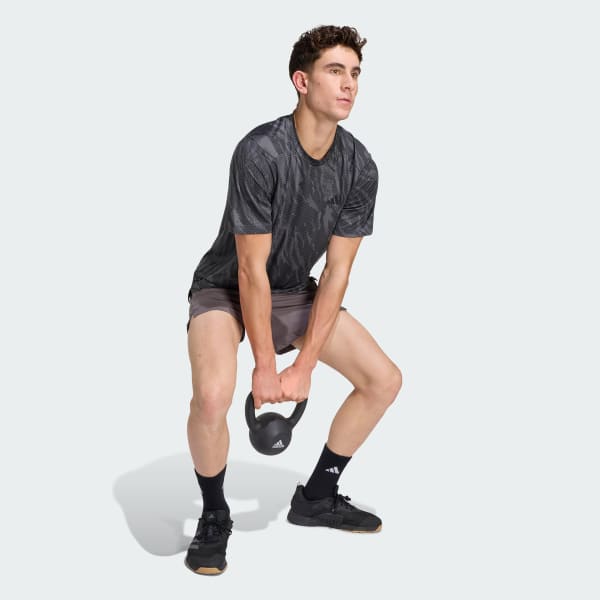 Gri COOL INTENSITY WORKOUT TİŞÖRT