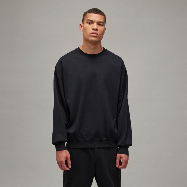 Noir Sweat-shirt ras-du-cou molleton brossé Y-3