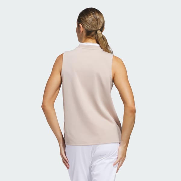 hnedá Polokošeľa Go-To Sleeveless