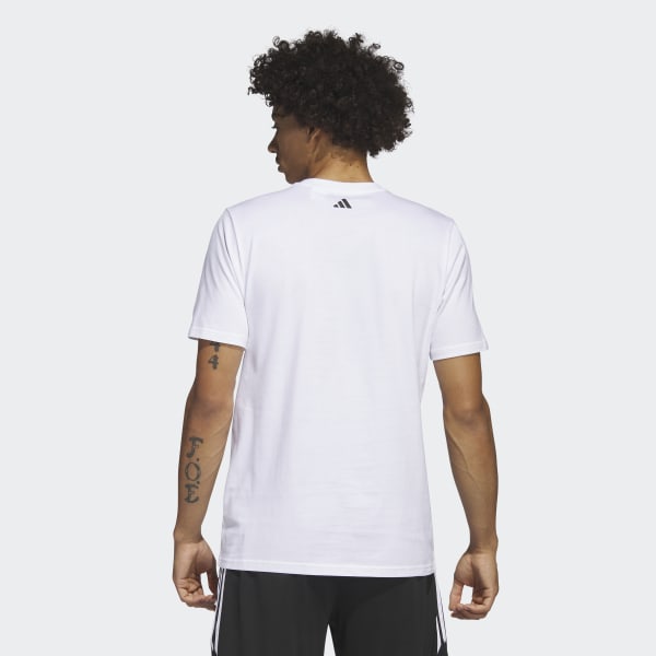 Blanco Polo Lil Stripe Bracket Graphic Short Sleeve Basketball