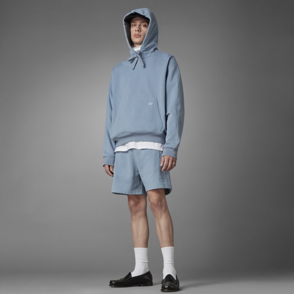 adidas originals essentials hoodie in blue