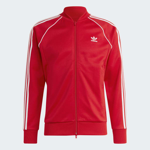 Rojo Casaca Deportiva Adicolor Classics SST