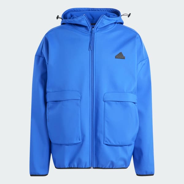 adidas City Escape Premium Full-Zip Hoodie - Blue | adidas