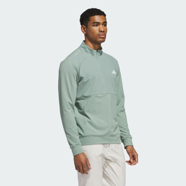 Green Ultimate365 Tour Quarter-Zip Pullover