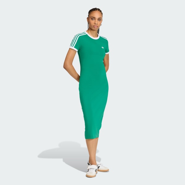 Verde VESTIDO 3 RAYAS (AJUSTADA)