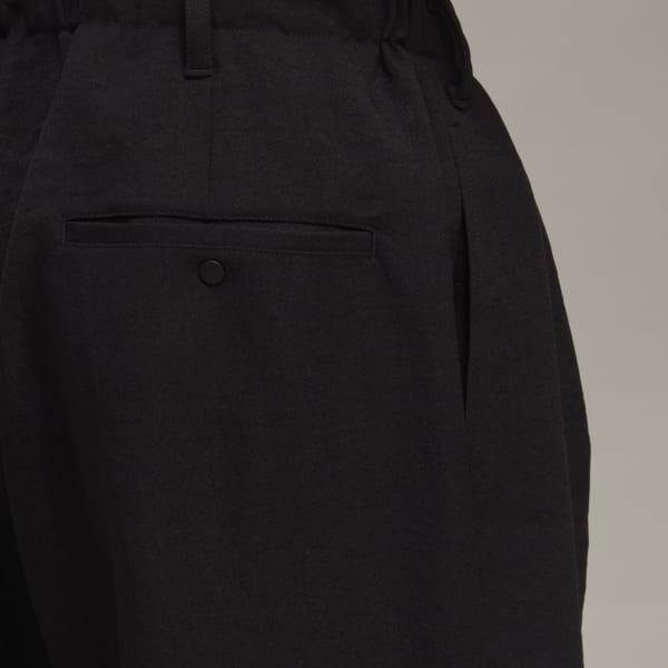 Nero Y-3 Sport Uniform Straight-Leg 3-Stripes Pants
