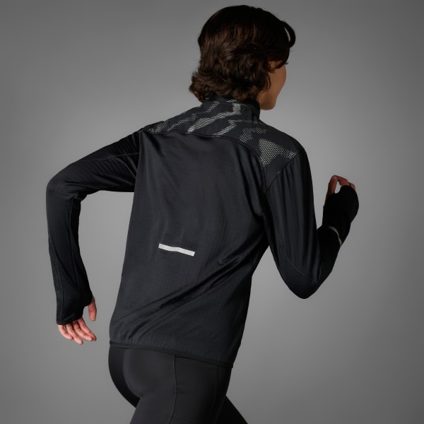 Nero Maglia Ultimate Hi Vis Reflective 1/2-Zip