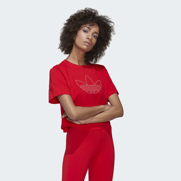 Vermelho Top Cropped BW395