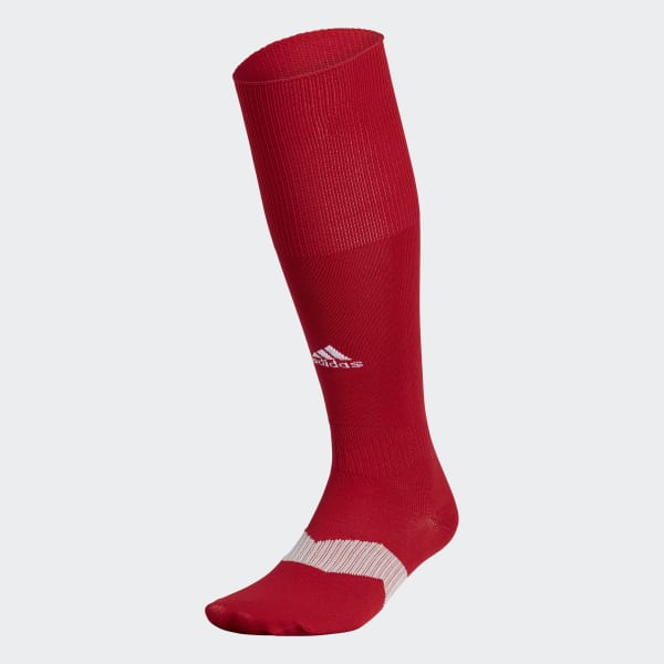 red adidas soccer socks