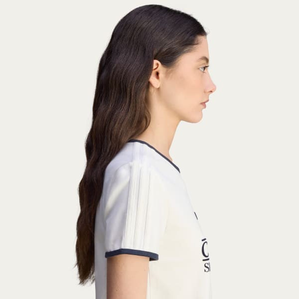 adidas Sporty & Rich Tee - White | Free Shipping with