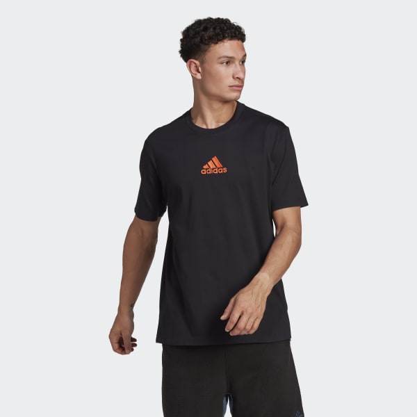 Czerń Nature Graphic Tee