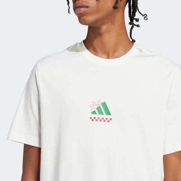 小物などお買い得な福袋 White - Tee Graphic Pizza Lounge adidas | Singapore adidas ミュージシャン