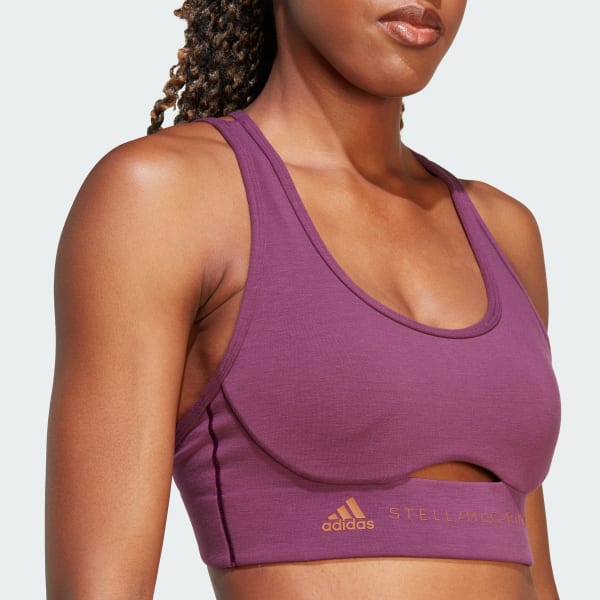 adidas by Stella McCartney TrueStrength Medium Support Bra Red adidas Thailand