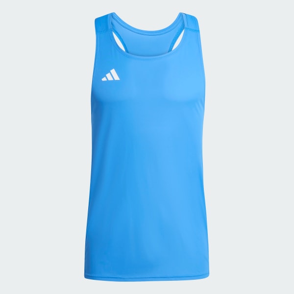Azul Playera Sin Mangas Adizero Running Essentials