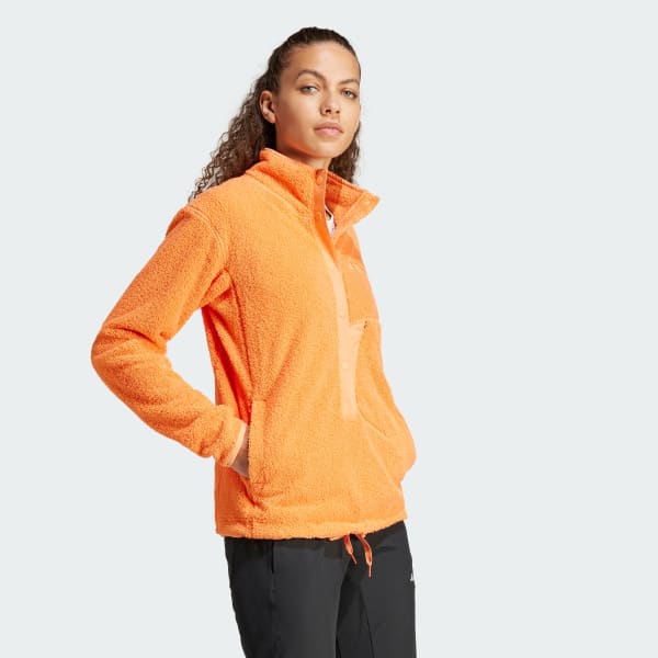 Fleece pullover with pockets 2025