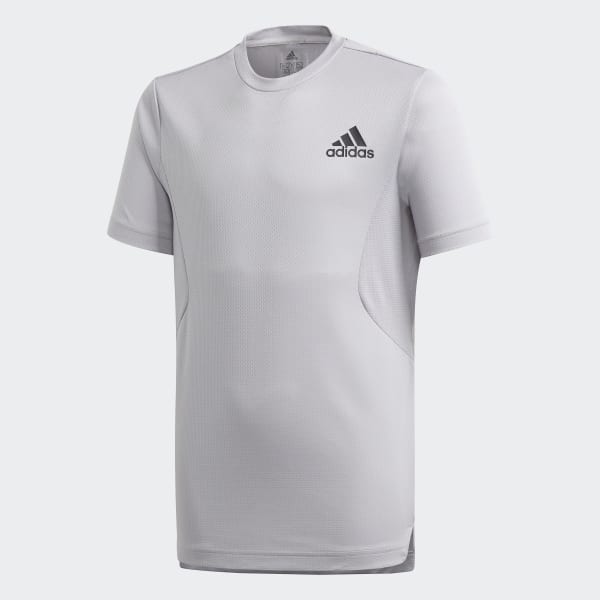 Adidas pour femme Terrex randonnée T Shirt Tee Top Gris Sports Extérieur Respirant
