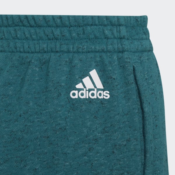 Turquoise Future Icons 3-Stripes Shorts