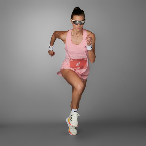 Roze Adizero Running Tanktop