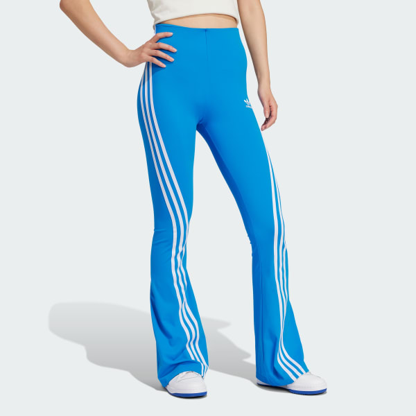 Azul Pantalon Licrado Adilenium Flared