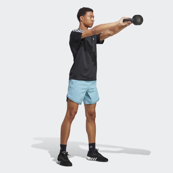 adidas Designed 4 Training CORDURA Workout Shorts Blue adidas
