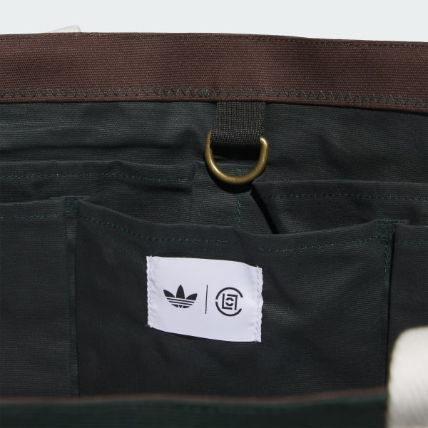 国内発送☆送料無料！adidas × CLOT コラボトートバッグ adidas CLOT TOTE BAG BY EDISON CHEN グリーンナイト/ダーク