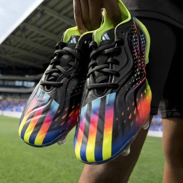 Adidas rainbow shoes soccer shop