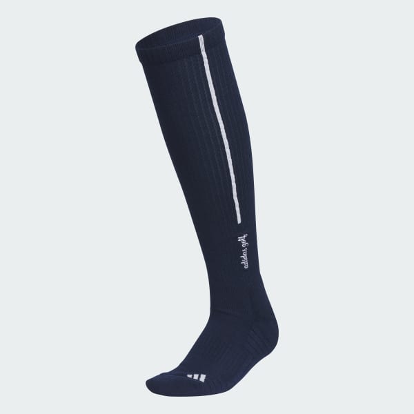 Blue Vertical Line Knee Socks
