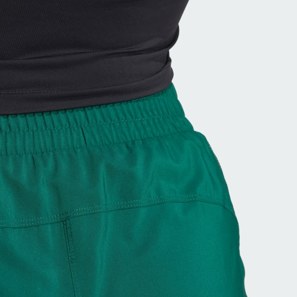 adidas Pacer Training 3-Stripes Woven High-Rise Shorts