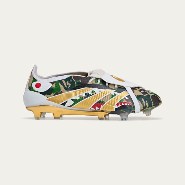 BAPE x adidas Predator Elite Fold-Over Tongue Firm Ground Cleats