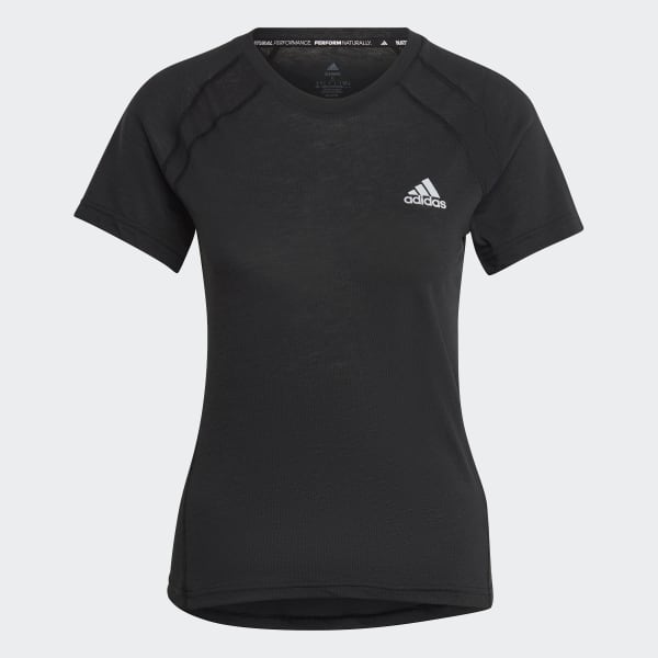 Svart X-City Running T-skjorte DM604