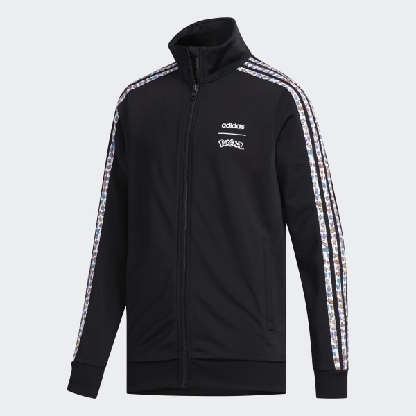 adidas black tracksuit junior