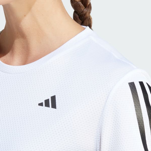 Adidas white full sleeve t shirts discount