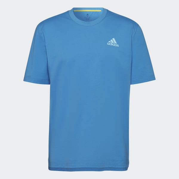 Blau Clubhouse Racquet Tennis T-Shirt QF435