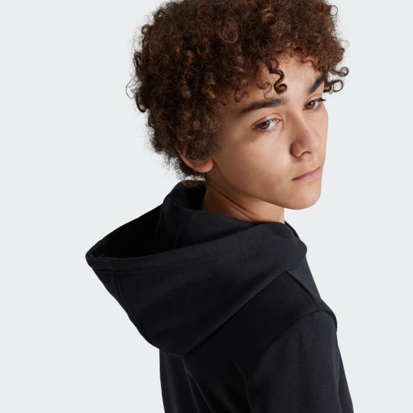 Hoodie Trefoil Junior Nero adidas adidas Italia