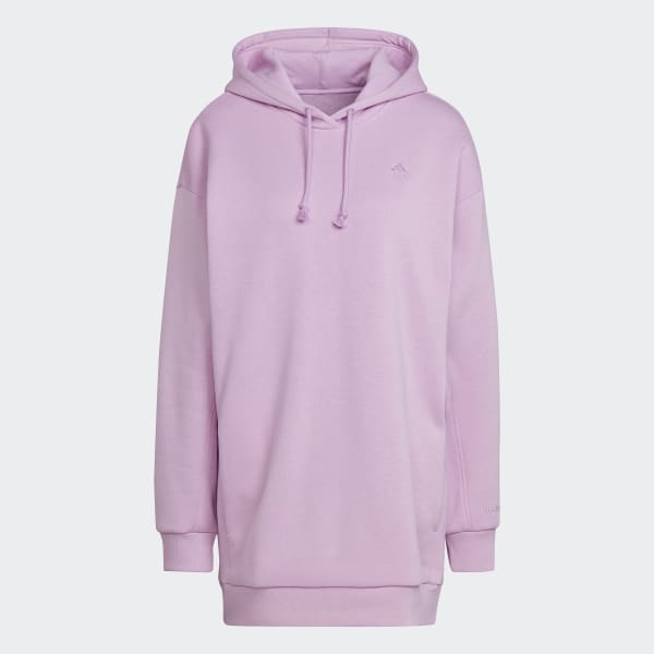 Lilla ALL SZN Fleece Long hættetrøje CX577