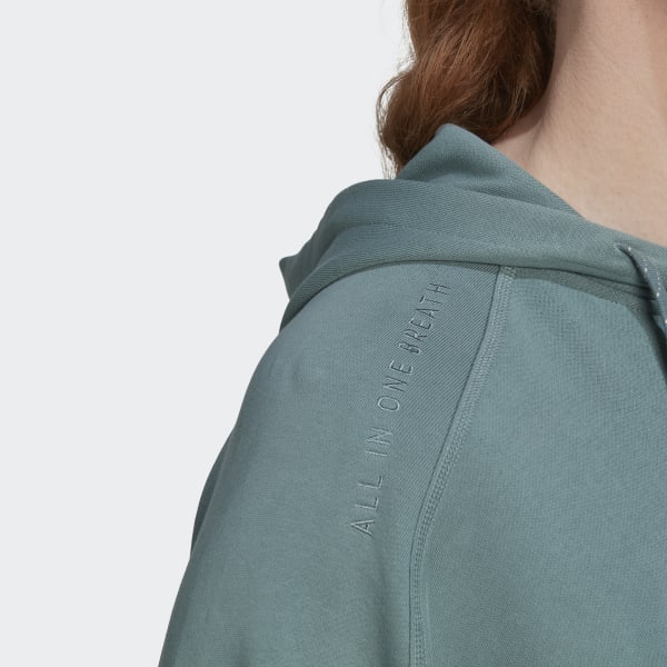 zelená Mikina s kapucňou 11 Honoré (plus size)