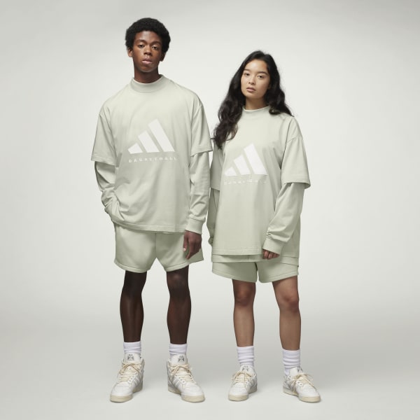 Gron adidas Basketball 001_Shorts