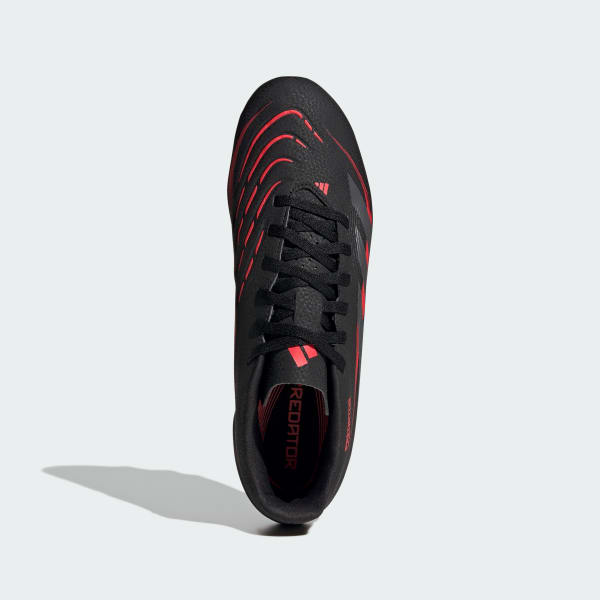 Negro Bota de fútbol Predator Club césped natural seco/multisuperficie