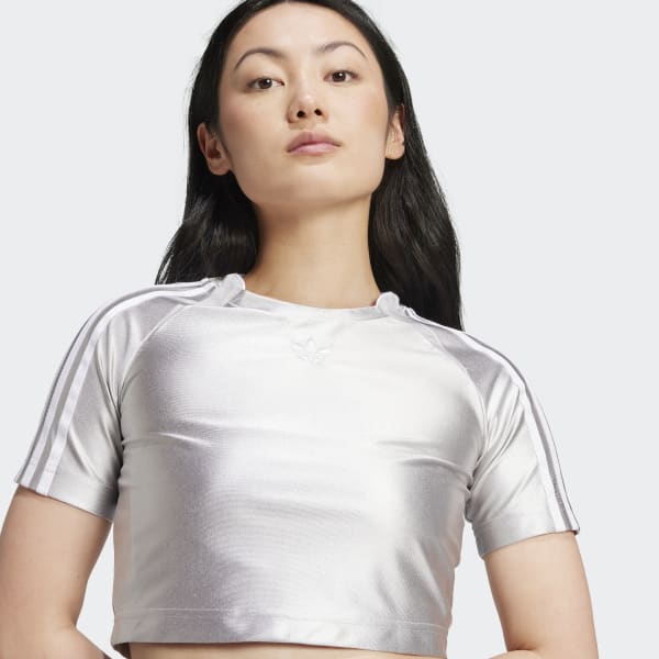 ★ adidas★ Team Geist Top Gray JD0270 adidas Adicolor Teamgeist Baby Tee - Grey | adidas Singapore