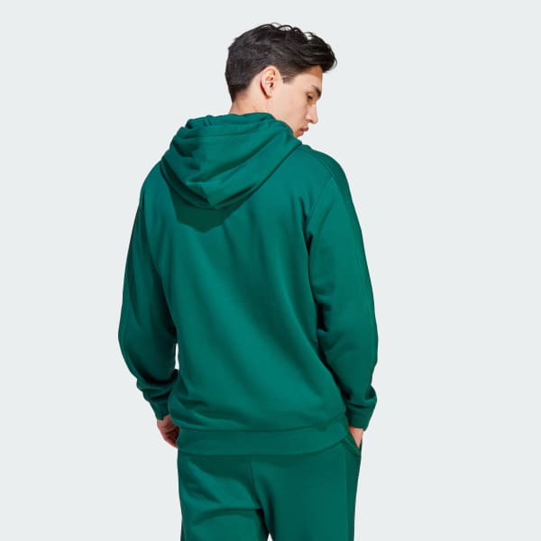 adidas Lounge French Terry Full-Zip Sweatshirt - Green | adidas India