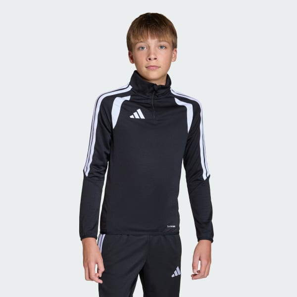 Black Tiro26 League Kids Training Top