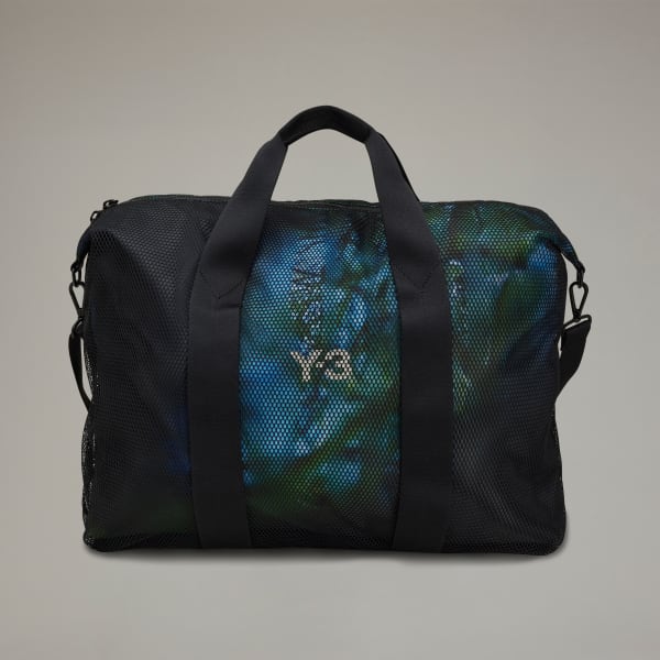 Black Y-3 Mesh Weekender Bag
