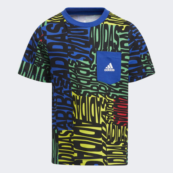 adidas all over print t shirt